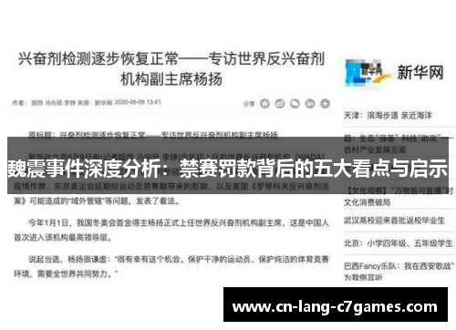 魏震事件深度分析：禁赛罚款背后的五大看点与启示