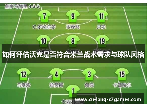 如何评估沃克是否符合米兰战术需求与球队风格